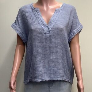 Melissa Nepton Flowy Boxy Fit Summer Top